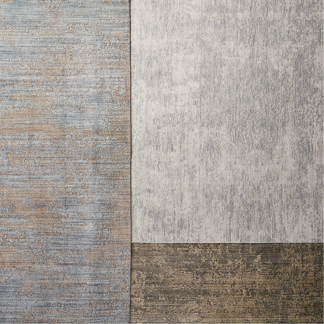 Jaipur Genevieve Lizea Abstract Ivory Gray GNV02 Rug