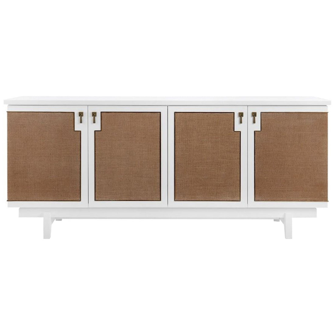 Villa & House Grant 4-Door Cabinet, White