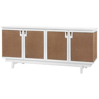 Villa & House Grant 4-Door Cabinet, White