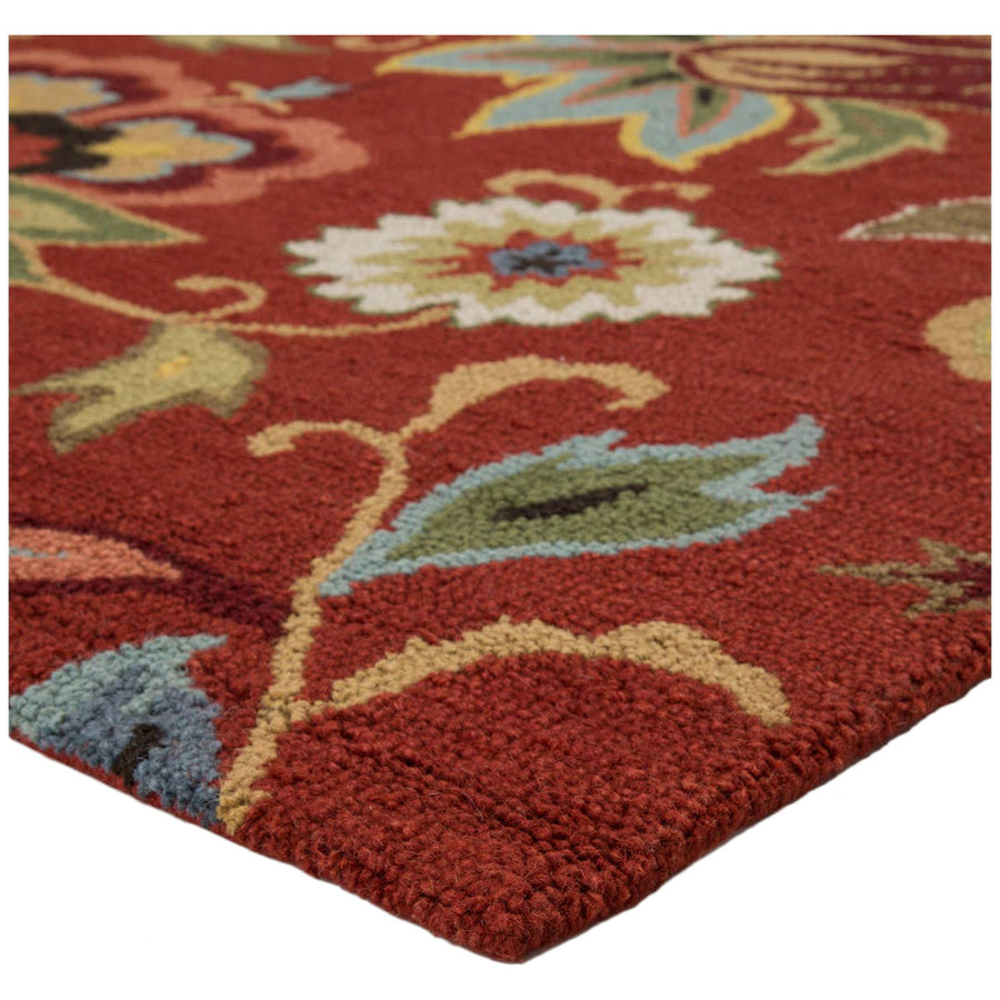 Jaipur Hacienda Zamora Velvet Red HAC11 Area Rug