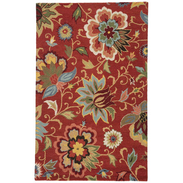 Jaipur Hacienda Zamora Velvet Red HAC11 Area Rug