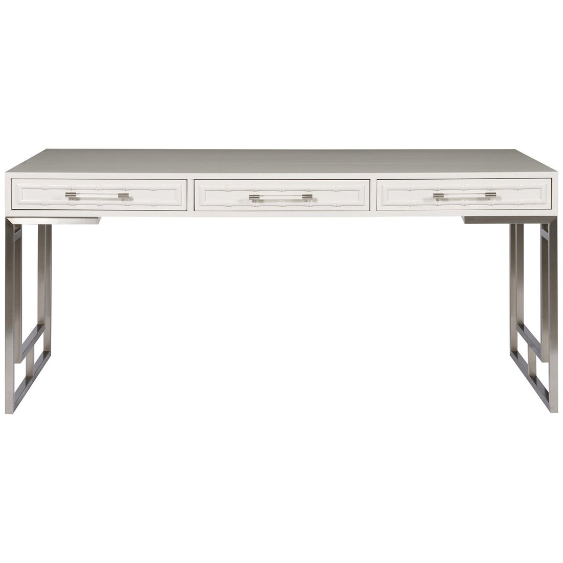 Vanguard Furniture Berkley Desk with Metal Geometric Base