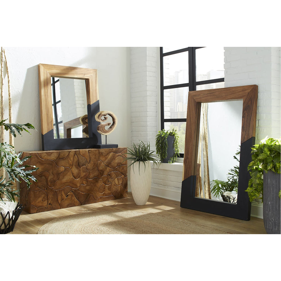 Phillips Collection Teak Slice Console Table