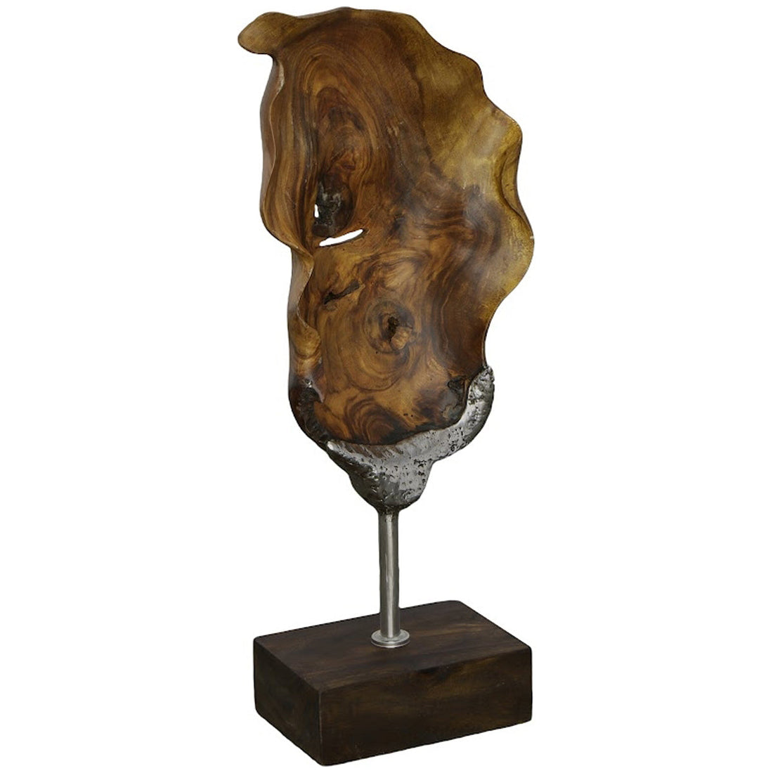 Phillips Collection Metallurgy Wood Sculpture