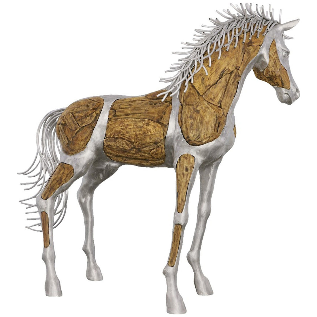 Phillips Collection Mustang Horse Woodland Sculpture