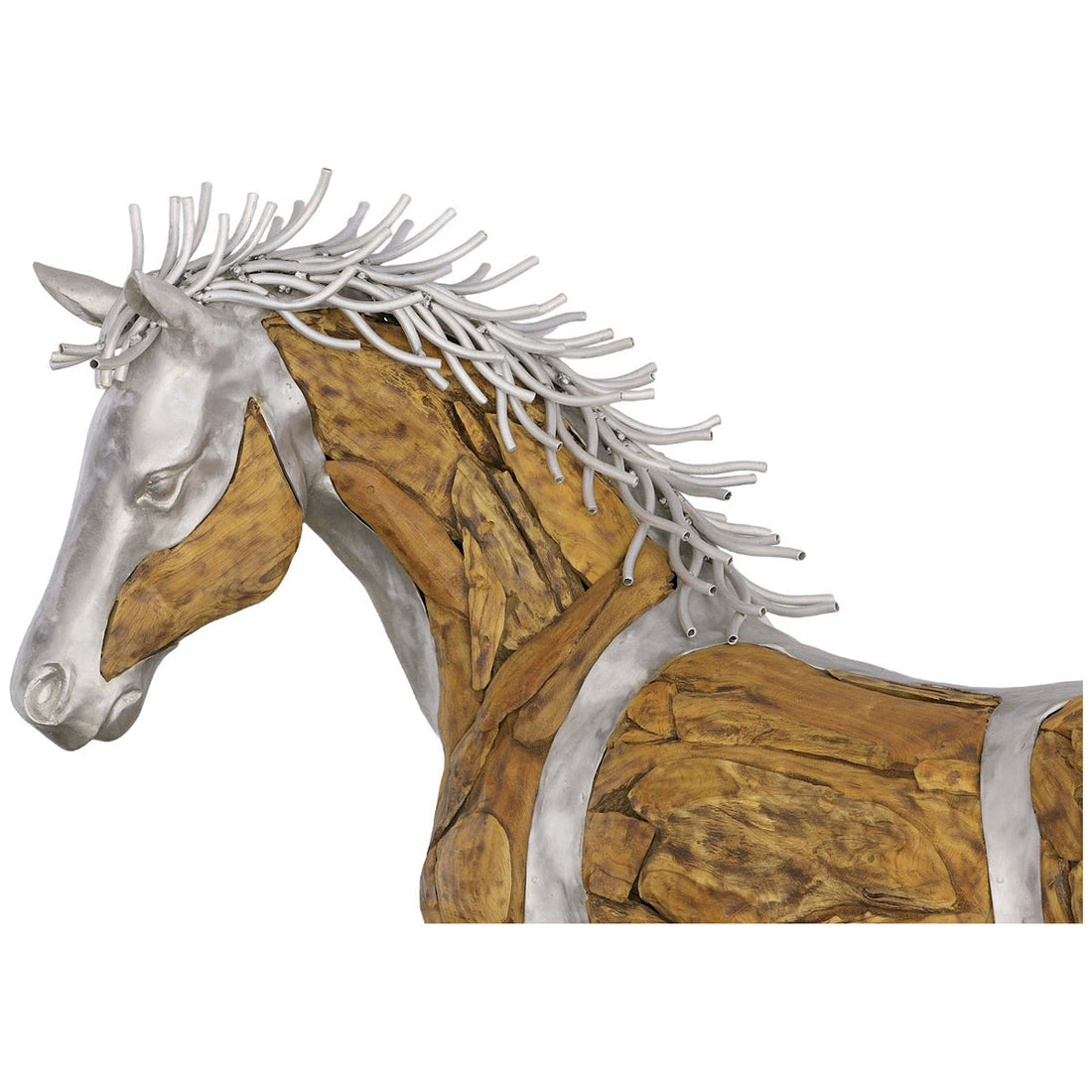 Phillips Collection Mustang Horse Woodland Sculpture