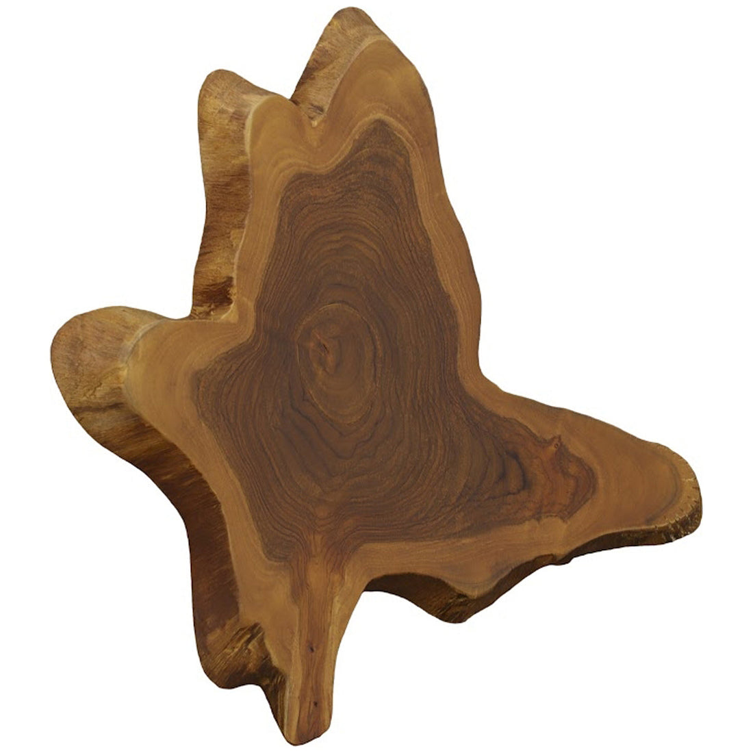 Phillips Collection Freeform Teak Medium Wall Slice - Natural