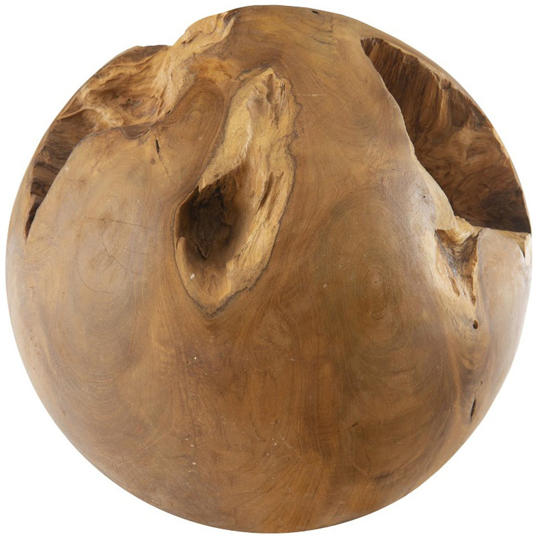 Phillips Collection Teak Wood Ball, Small