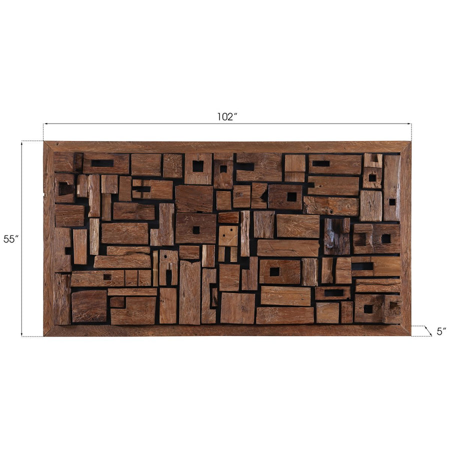 Phillips Collection Asken Wood Wall Art, Large