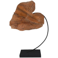 Phillips Collection Circular Carved Leaf Sculpture