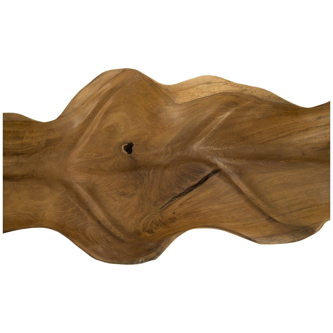 Phillips Collection Carved Leaf Sculpture on Stand