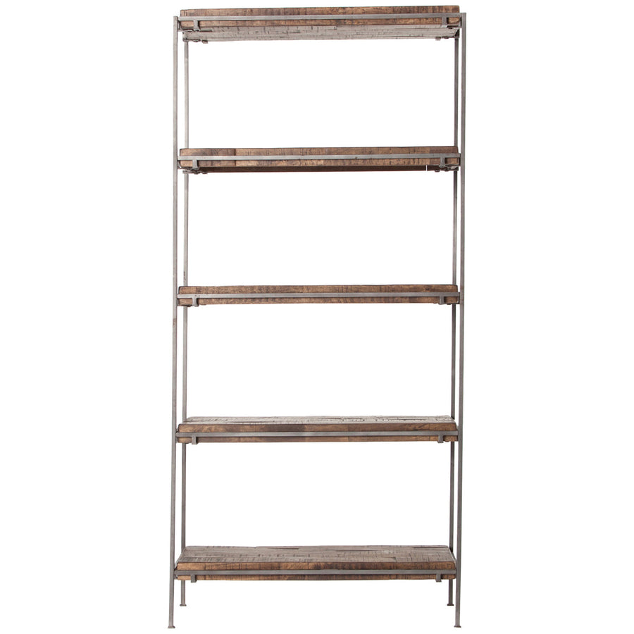 Four Hands Harmon Simien Bookshelf - Gunmetal