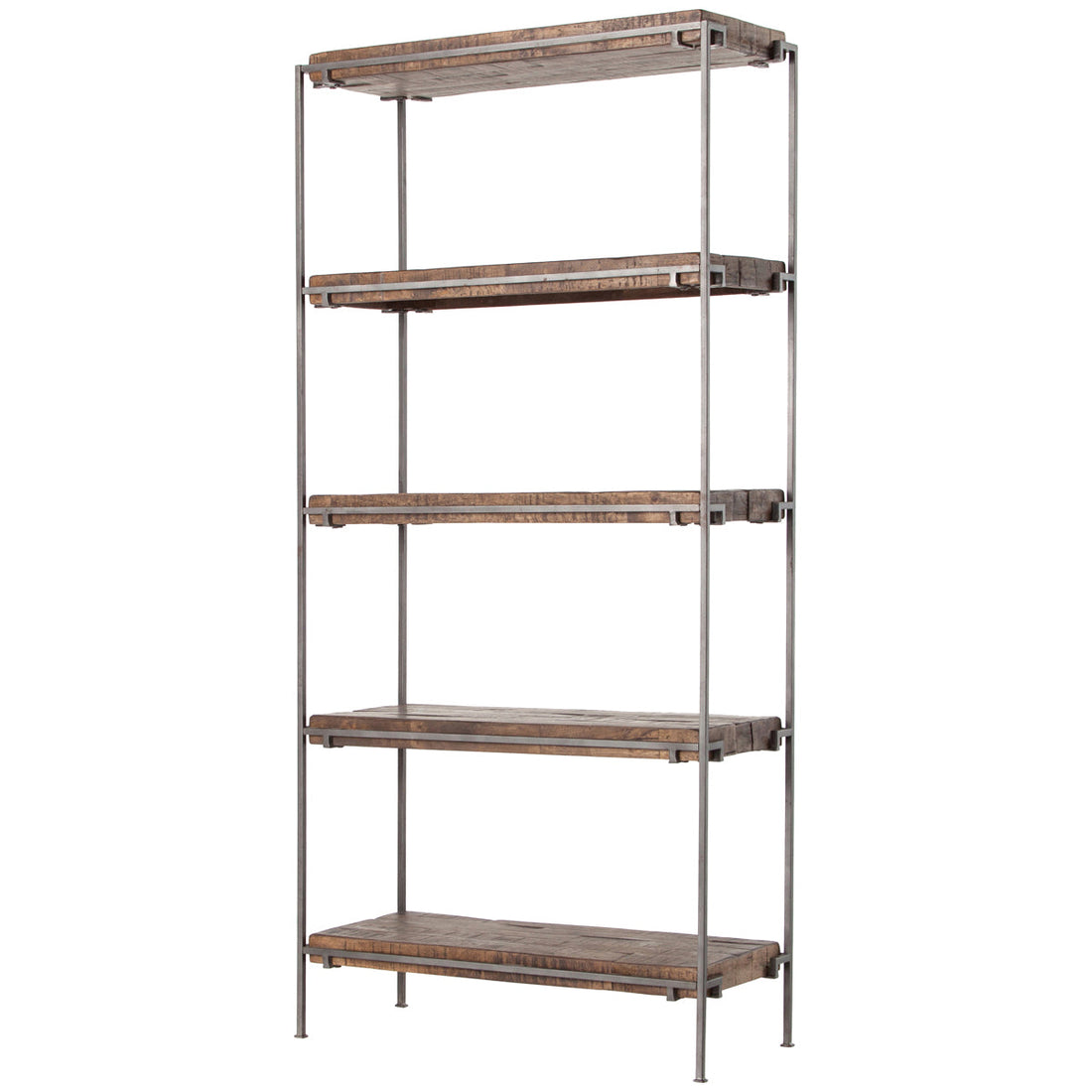 Four Hands Harmon Simien Bookshelf - Gunmetal