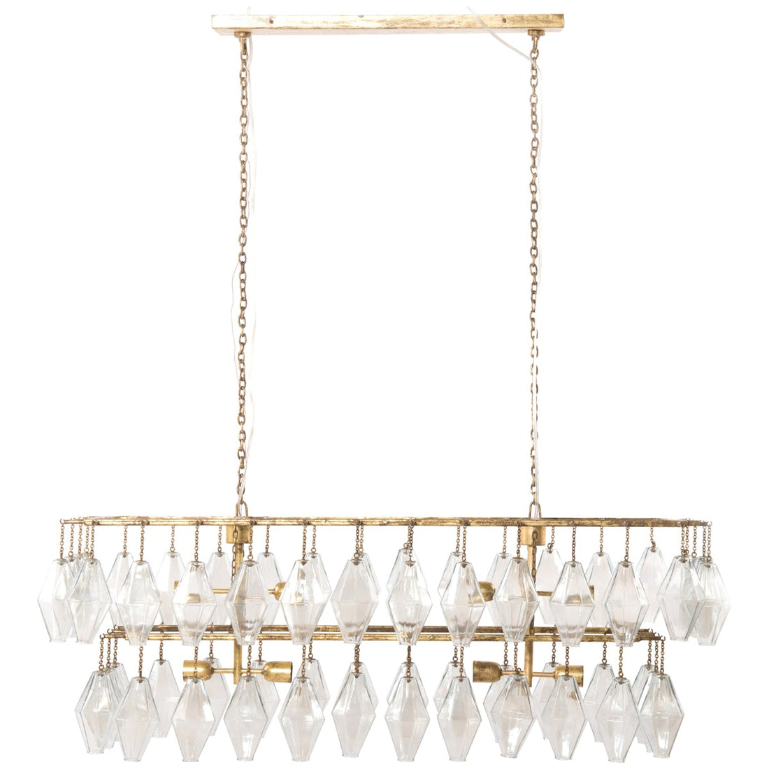 Four Hands Hutton Adeline Rectangular Chandelier