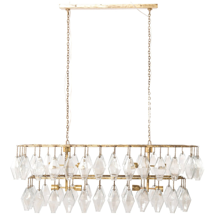 Four Hands Hutton Adeline Rectangular Chandelier