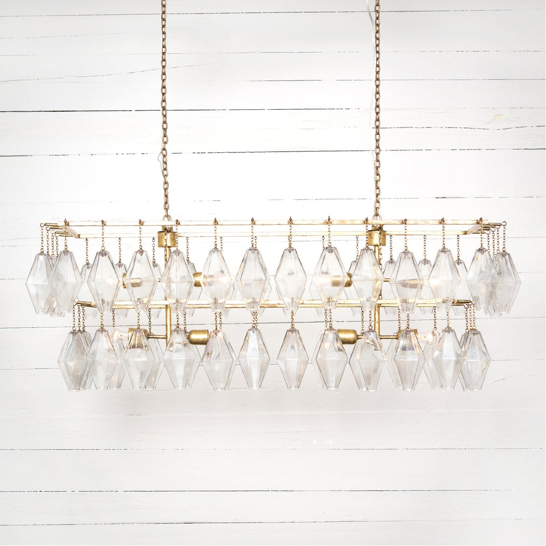 Four Hands Hutton Adeline Rectangular Chandelier