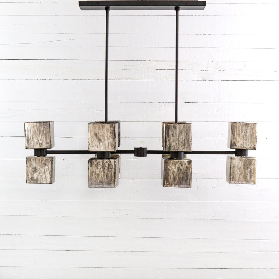 Four Hands Hutton Ava Linear Chandelier - Antiqued Iron