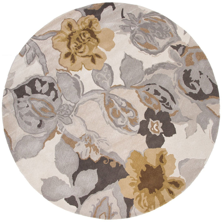 Jaipur Blue Petal Pusher Taos Taupe BL65 Rug