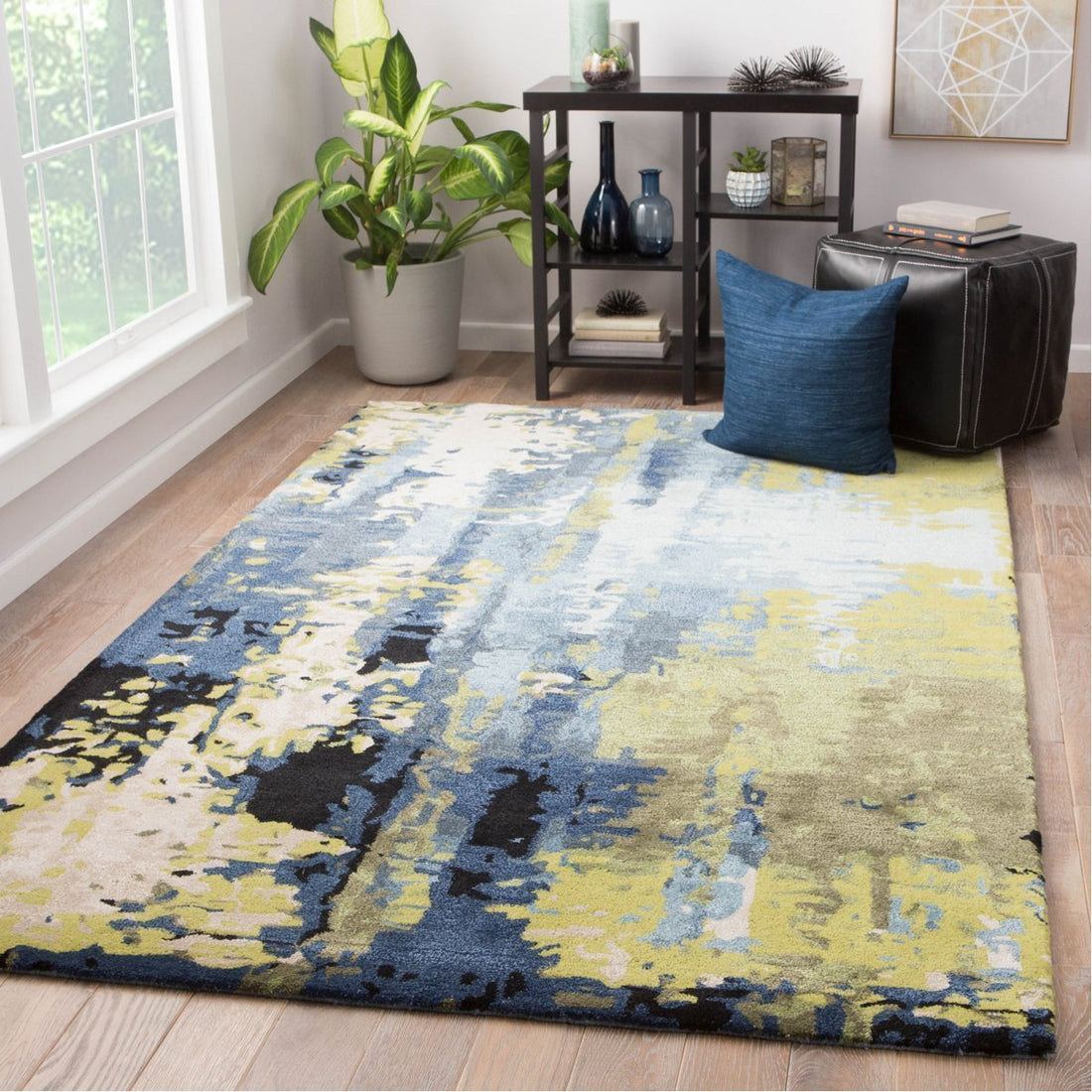 Jaipur Genesis Matcha Abstract GES10 Area Rug