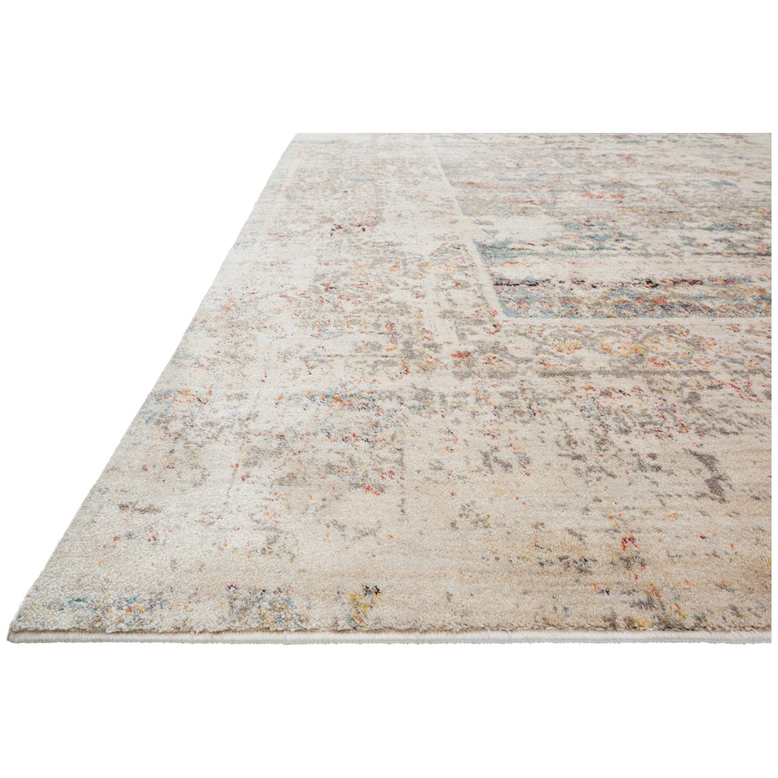 Loloi Javari JV-01 Ivory Granite Power Loomed Rug