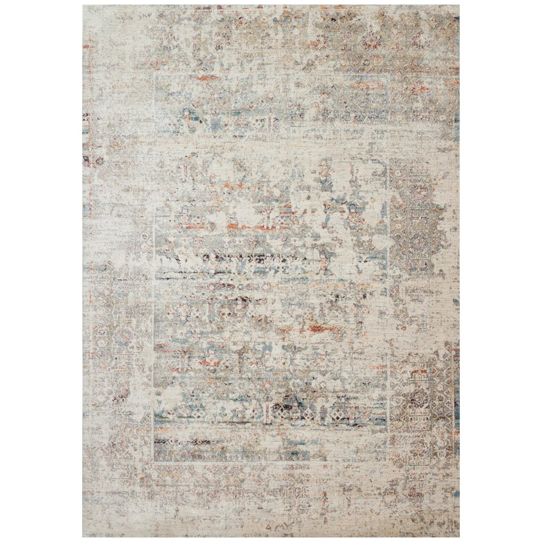 Loloi Javari JV-01 Ivory Granite Power Loomed Rug