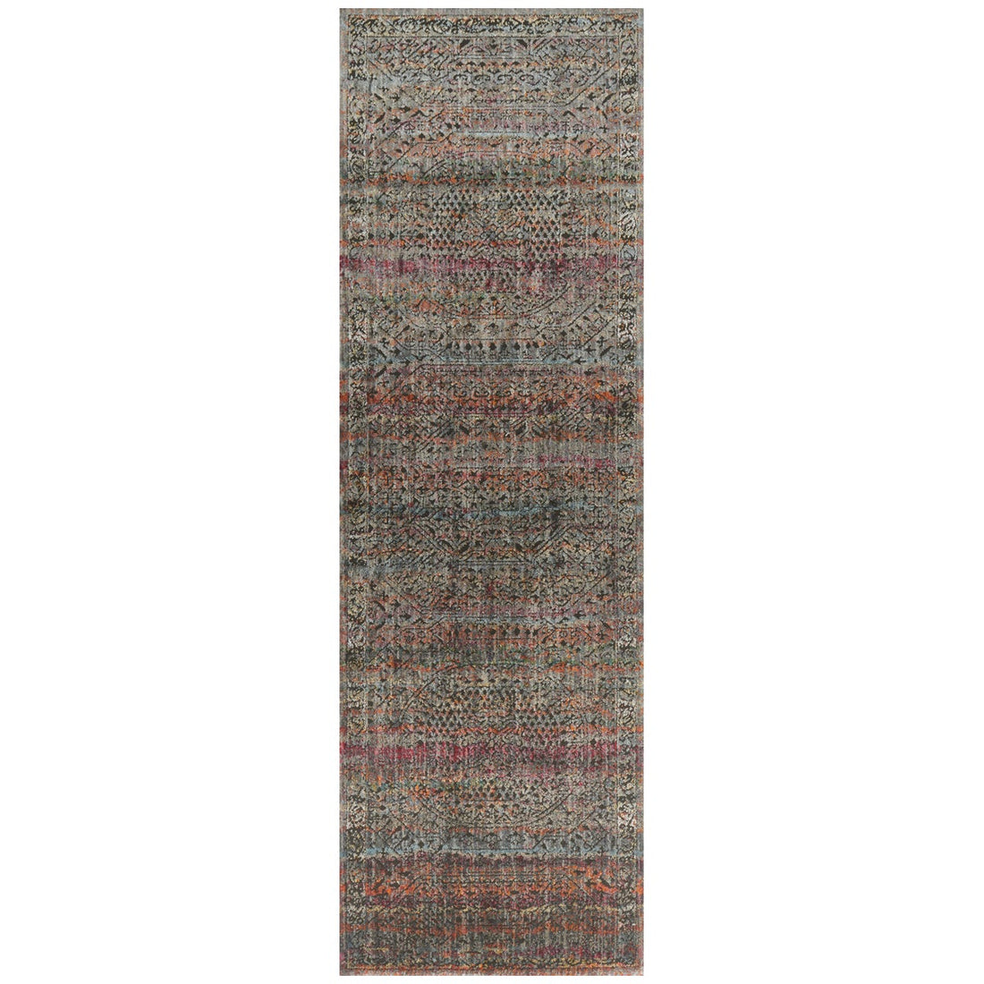 Loloi Javari JV-02 Charcoal Sunset Power Loomed Rug