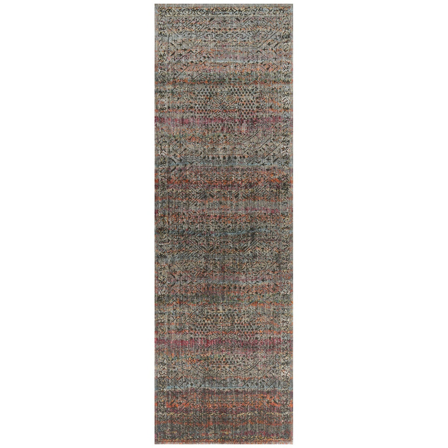 Loloi Javari JV-02 Charcoal Sunset Power Loomed Rug