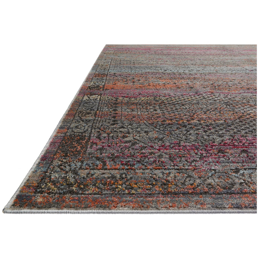 Loloi Javari JV-02 Charcoal Sunset Power Loomed Rug