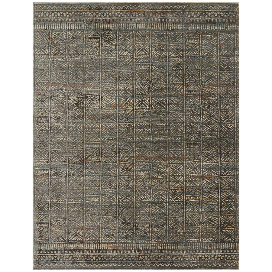 Loloi Javari JV-06 Charcoal Silver Power Loomed Rug