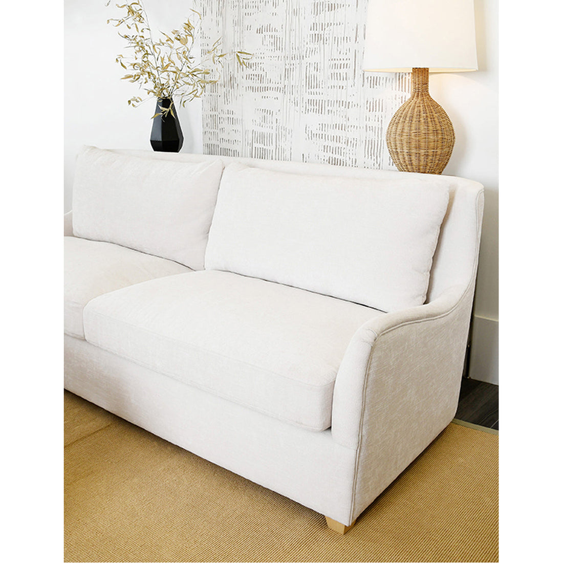 Worlds Away Wingback Sofa