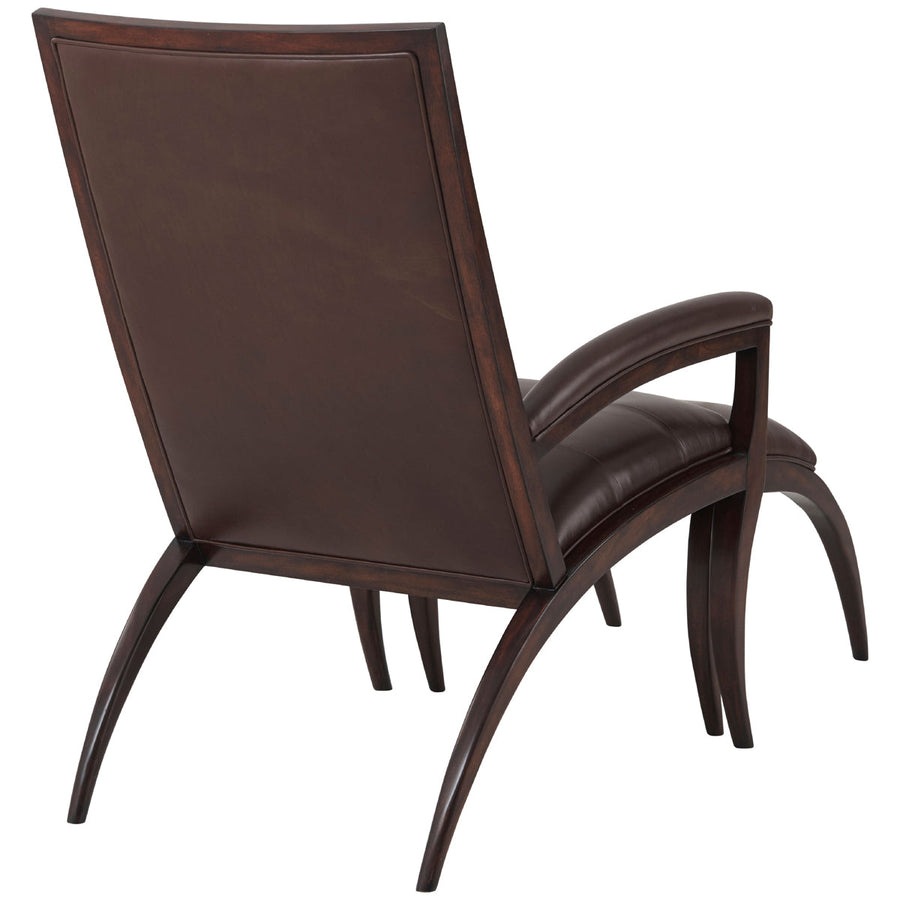 Theodore Alexander Arc Chair & Ottoman