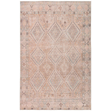 Jaipur Kindred Marquesa Trellis Tribal Light Pink Blue KND01 Rug