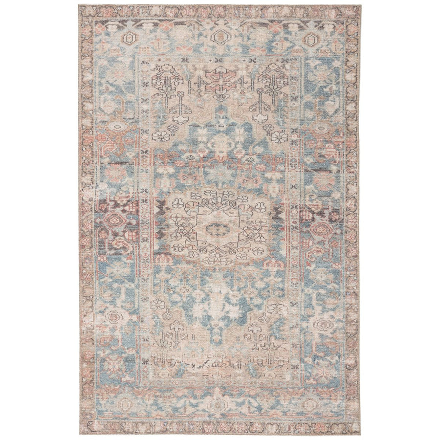 Jaipur Kindred Geonna Medallion Blue Beige KND05 Rug