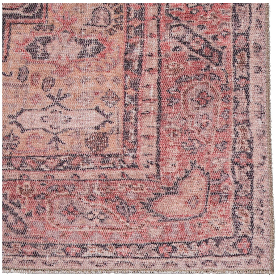 Jaipur Kindred Cosima Medallion Pink Dark Purple KND06 Rug