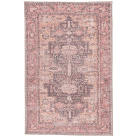 Jaipur Kindred Cosima Medallion Pink Dark Purple KND06 Rug