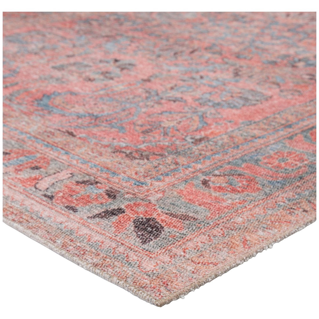 Jaipur Kindred Pippa Medallion Pink Light Blue KND07 Rug