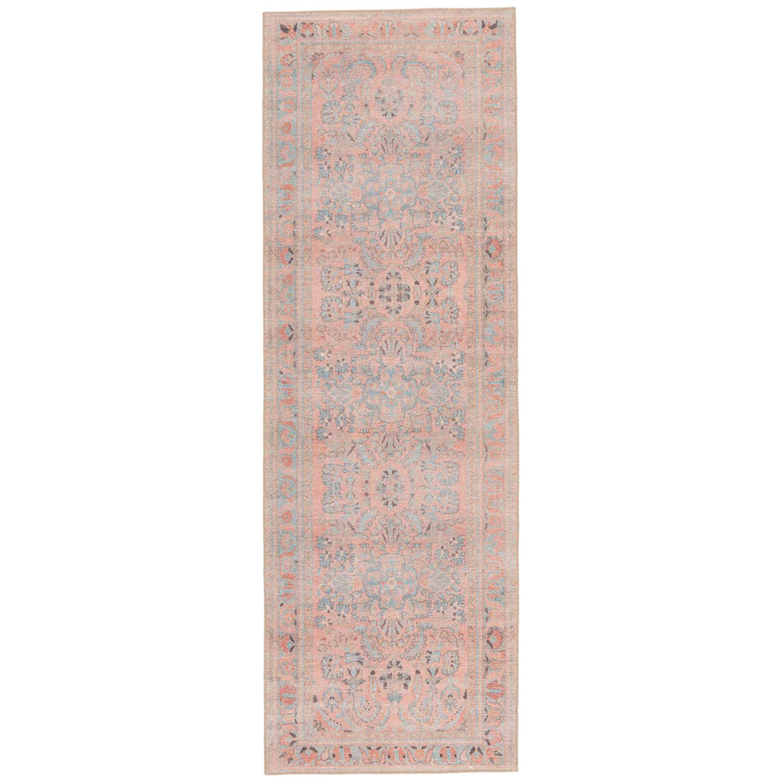 Jaipur Kindred Pippa Medallion Pink Light Blue KND07 Rug