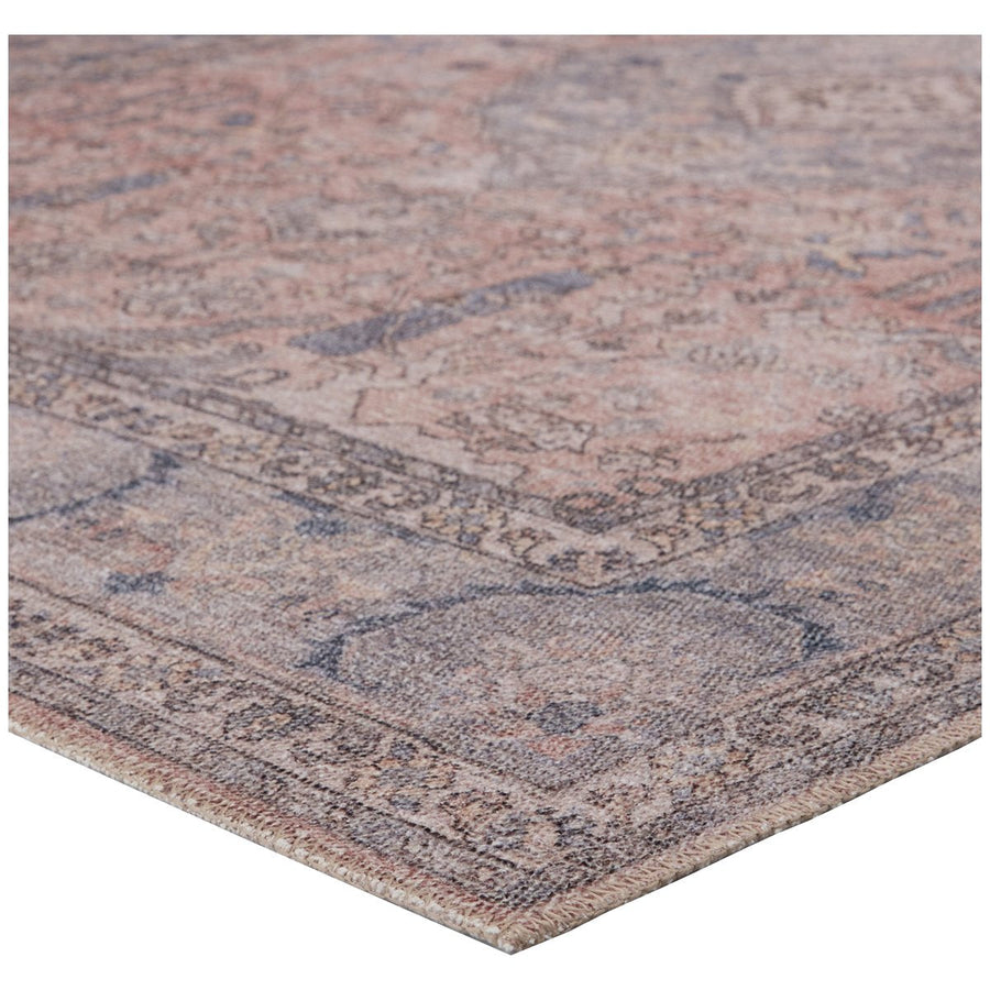 Jaipur Kindred Kadin Medallion Oriental Pink Blue KND10 Rug