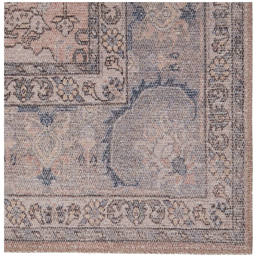 Jaipur Kindred Kadin Medallion Oriental Pink Blue KND10 Rug