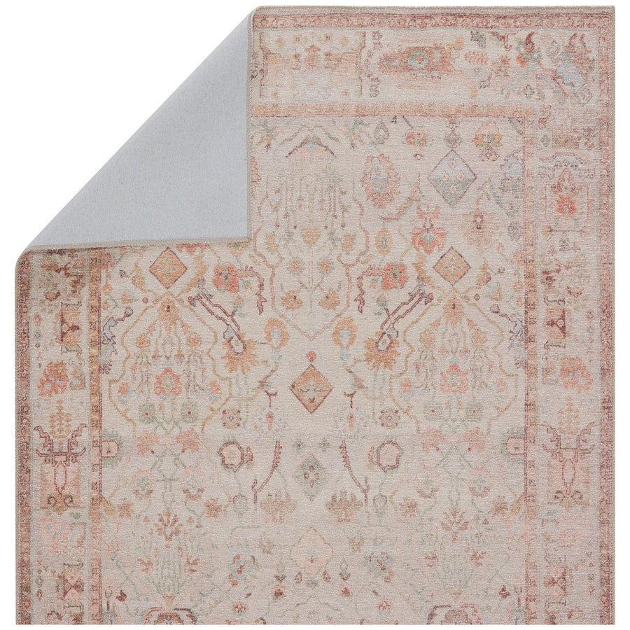 Jaipur Kindred Avin Oriental Floral Blush Cream KND11 Rug