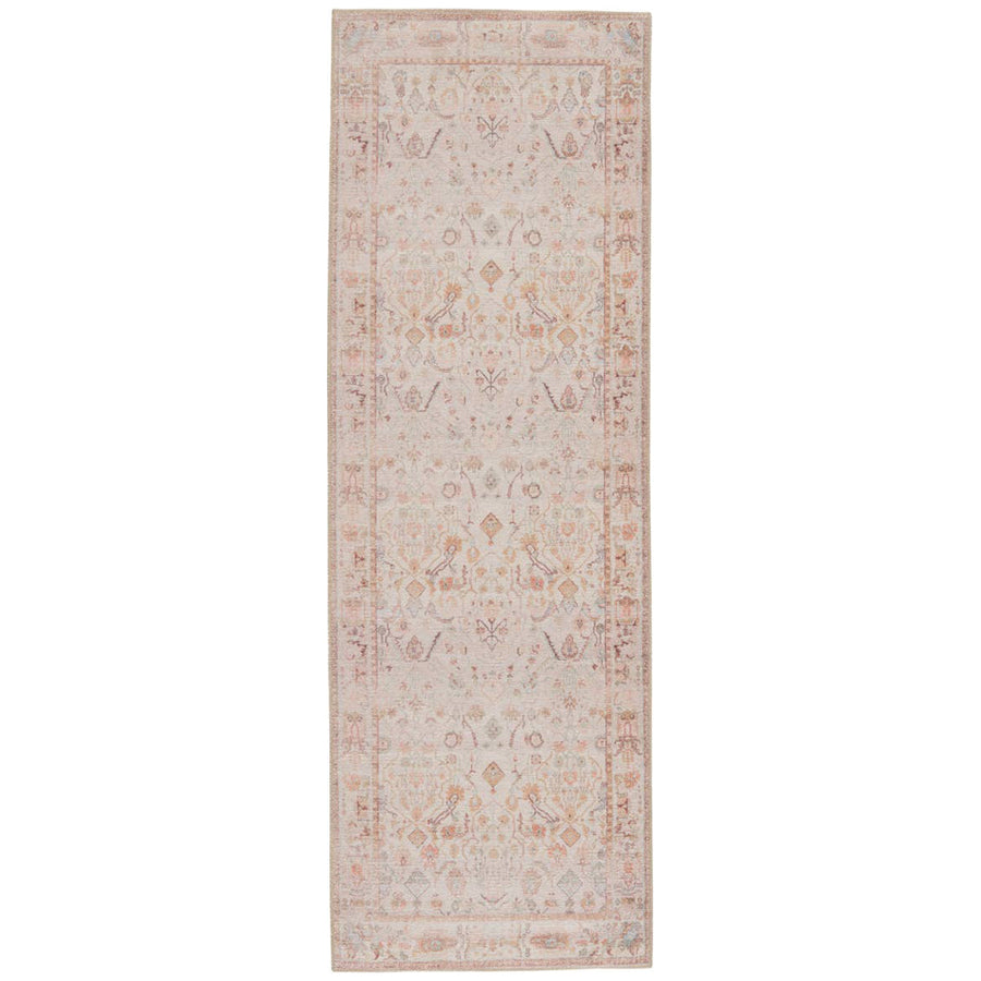 Jaipur Kindred Avin Oriental Floral Blush Cream KND11 Rug