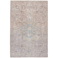 Jaipur Kindred Parisa Medallion Floral Light Blue Light Tan KND14 Rug