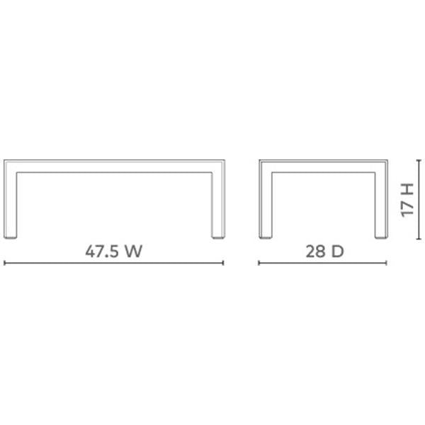 Villa & House Lauren Coffee Table