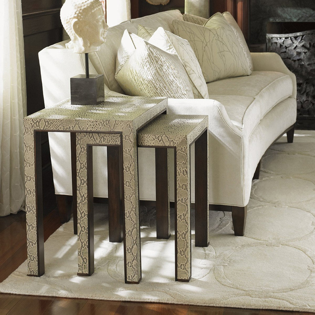 Lexington Tower Place Set of 2 Adler Nesting Tables