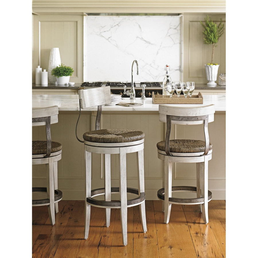 Lexington Oyster Bay Merrick Swivel Bar Stool