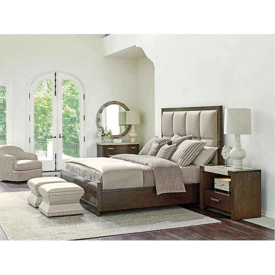 Lexington Laurel Canyon Case Del Mar Upholstered Headboard