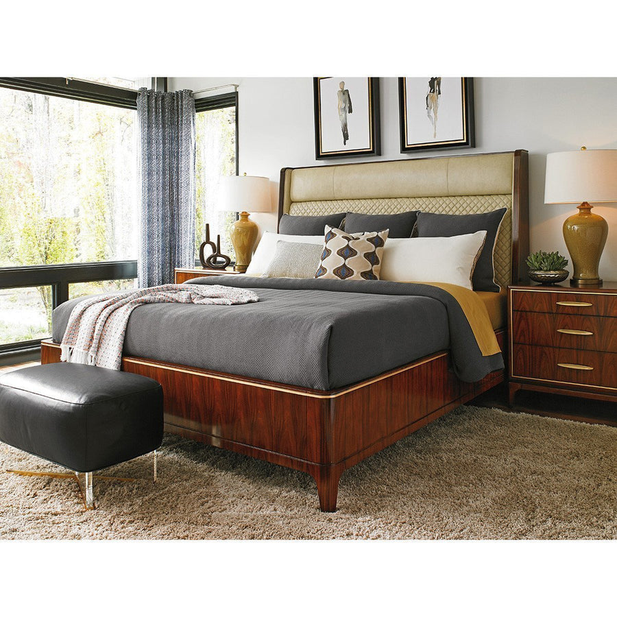 Lexington Take Five Empire Upholstered Platform Bed