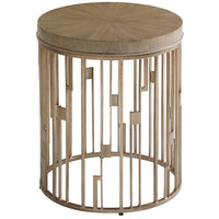 Lexington Shadow Play Studio Round Accent Table