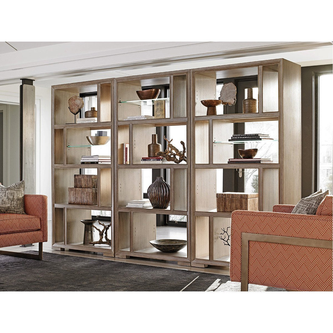 Lexington Shadow Play Windsor Open Bookcase