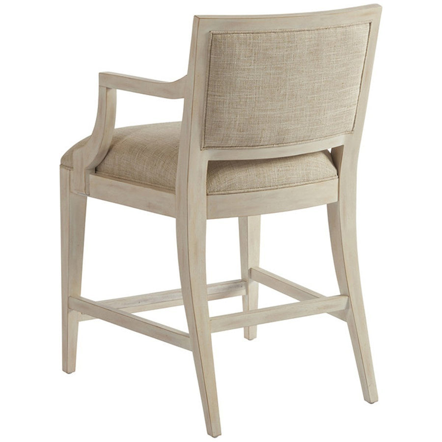 Lexington Barclay Butera Newport Eastbluff Upholstered Counter Stool